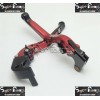 Folding Levers - Kawasaki ZX6R 00-04 ZX9R 00-03 ZX10R 04-05 ZX12R 00-06 ZZR600 05-09 Z1000 03-06 VERSYS 1000 12-14